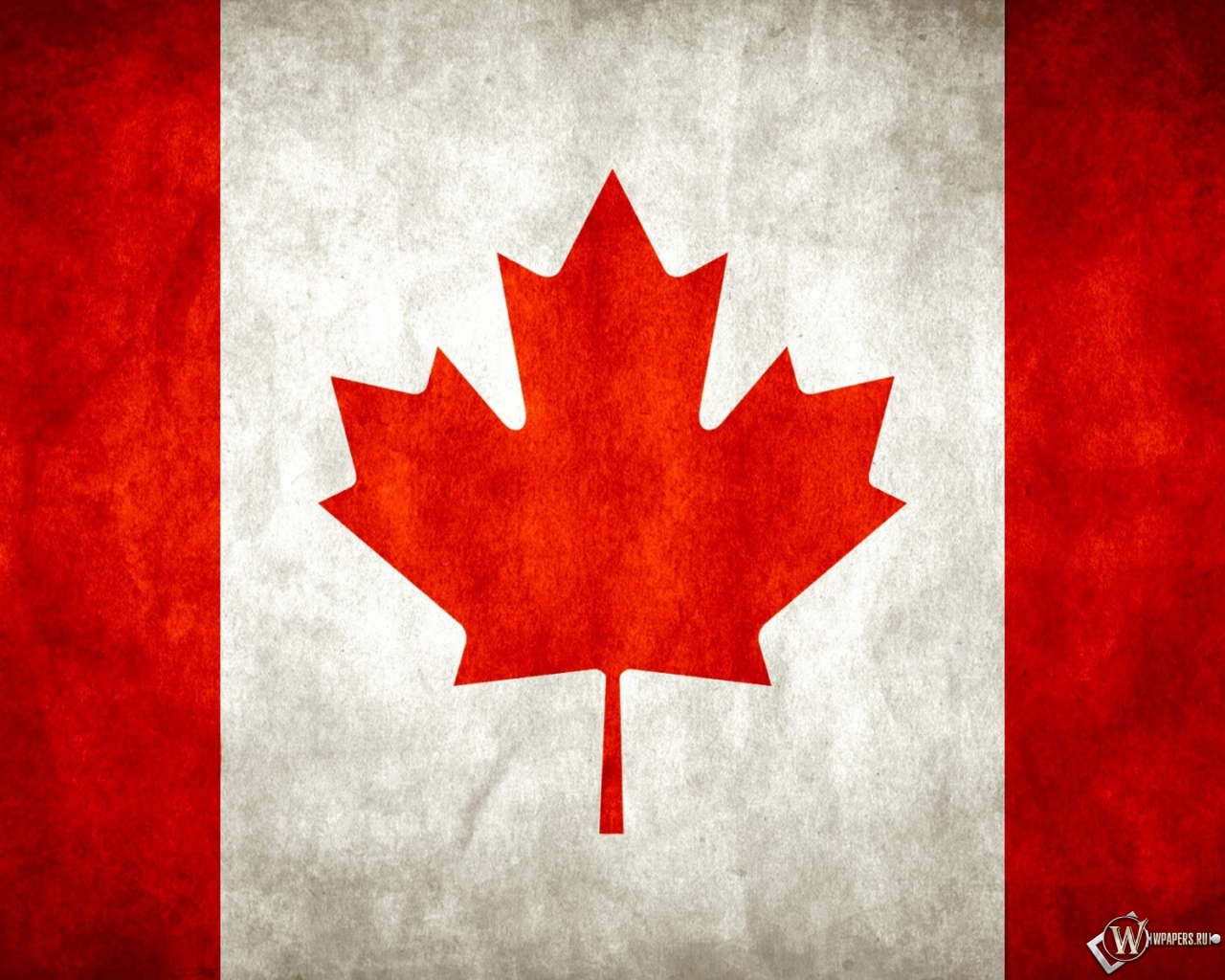 Флаг Канады 1280x1024