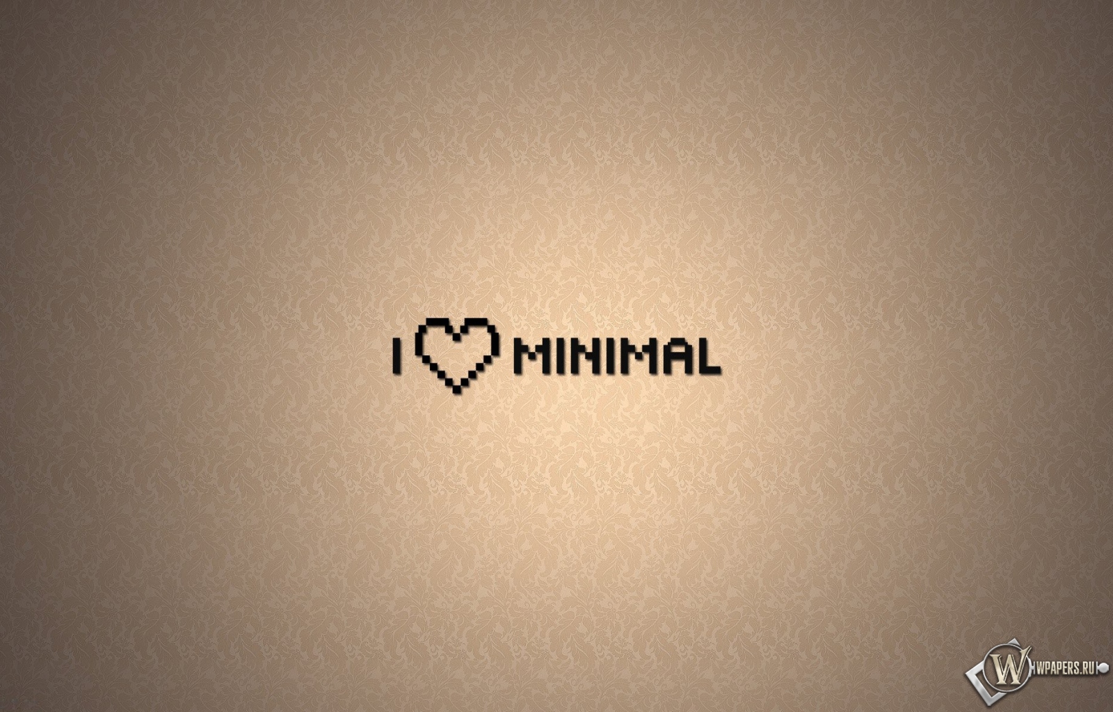 Любовь к минимализму 1600x1024
