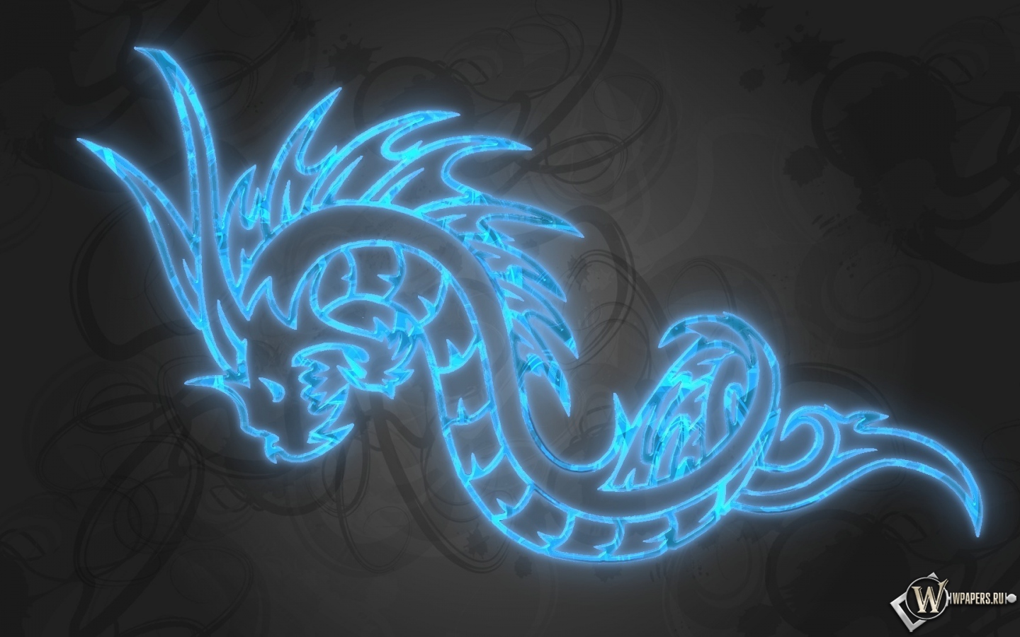 Синий дракон 1440x900