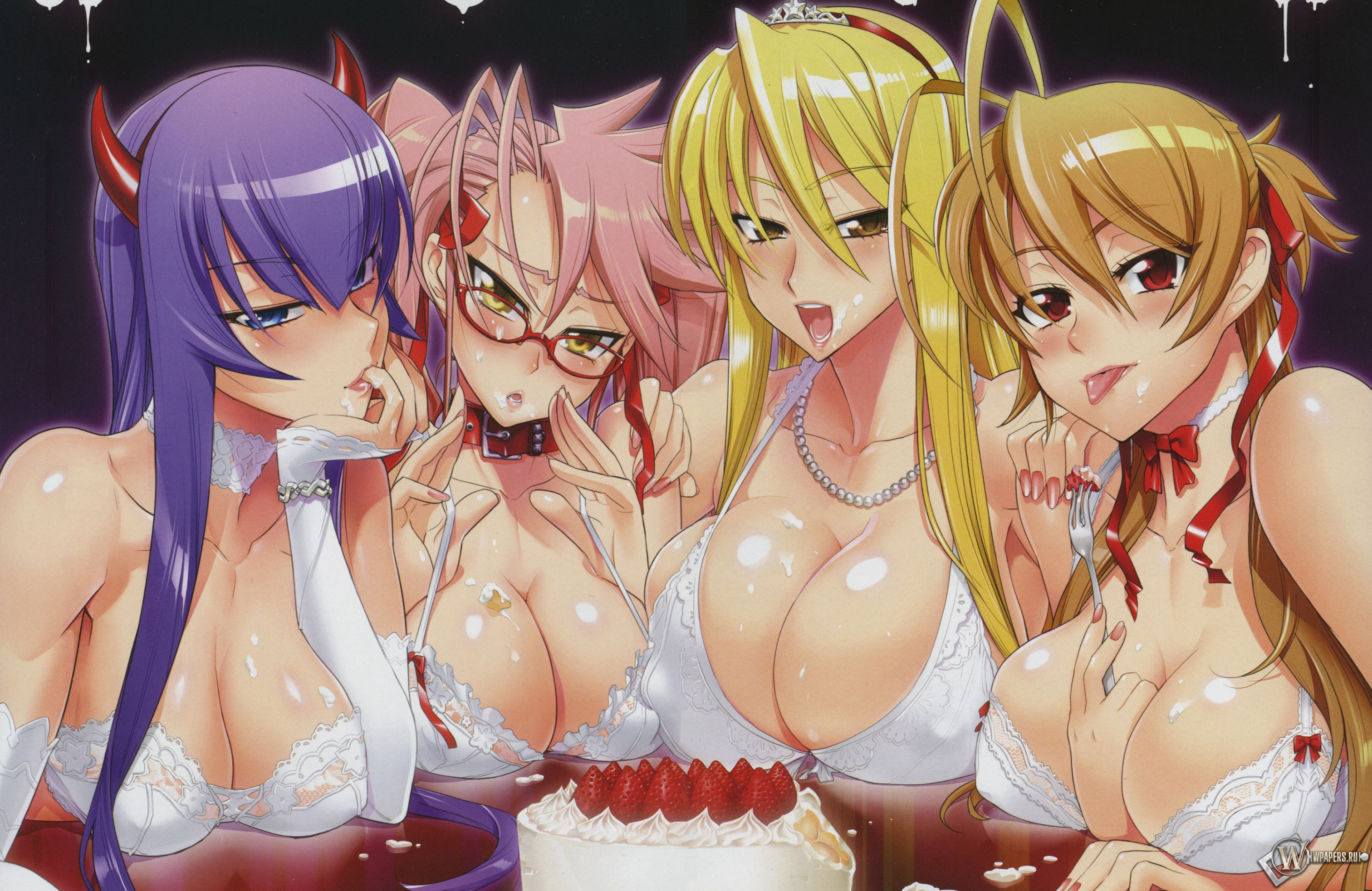 High school of the dead 3024x1964