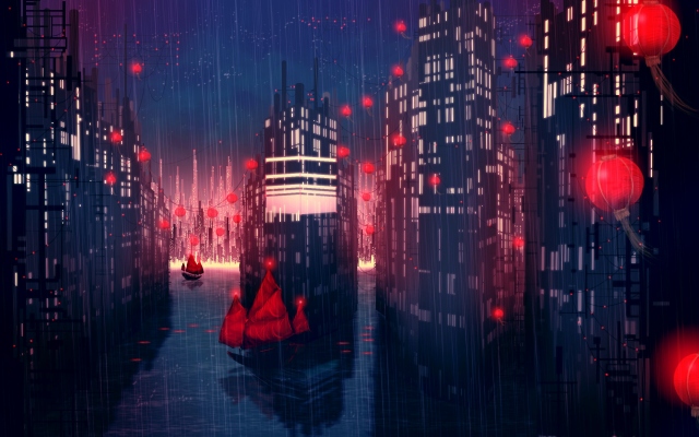Город дождя