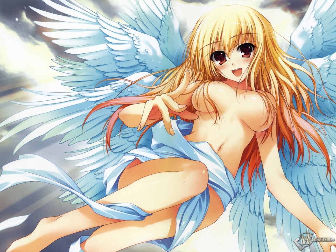 Девушка ангел 1152x864