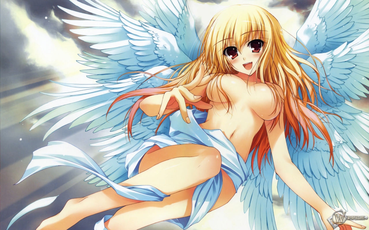 Девушка ангел 1280x800