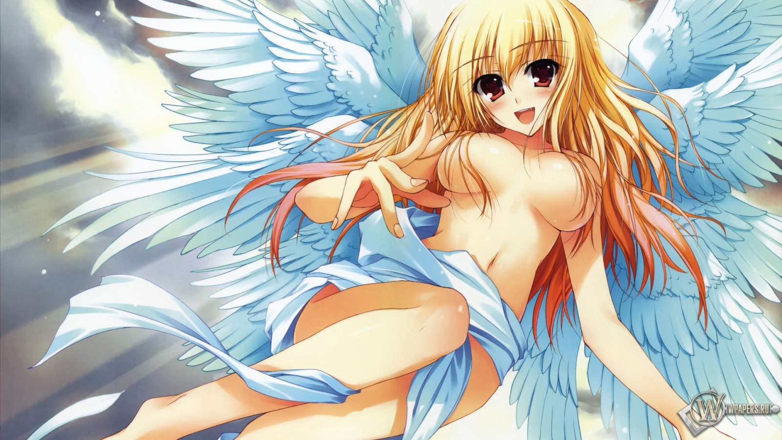 Девушка ангел 1600x900