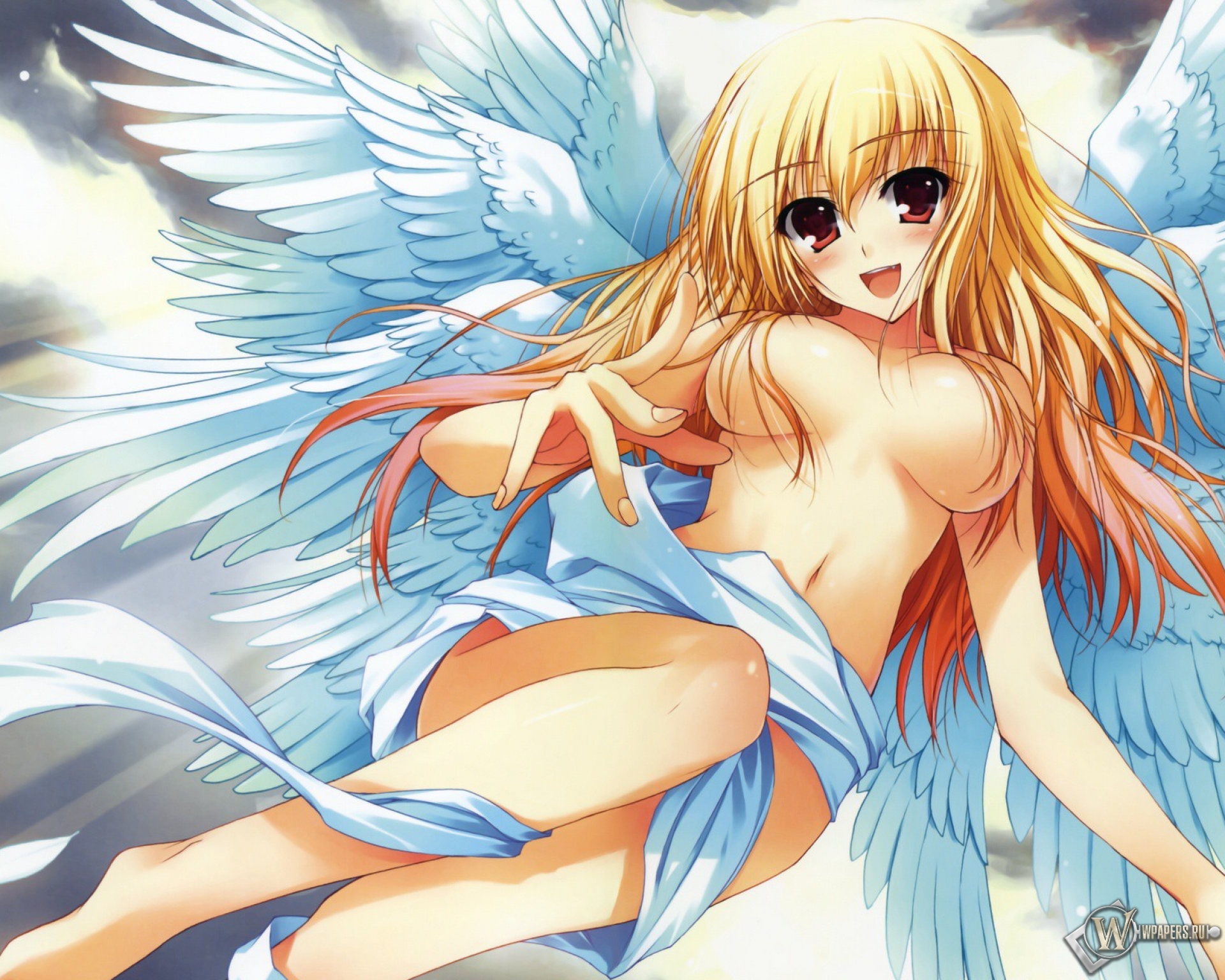 Девушка ангел 1920x1536