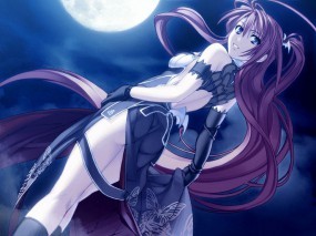 Обои Anime: Ночь, Луна, Аниме