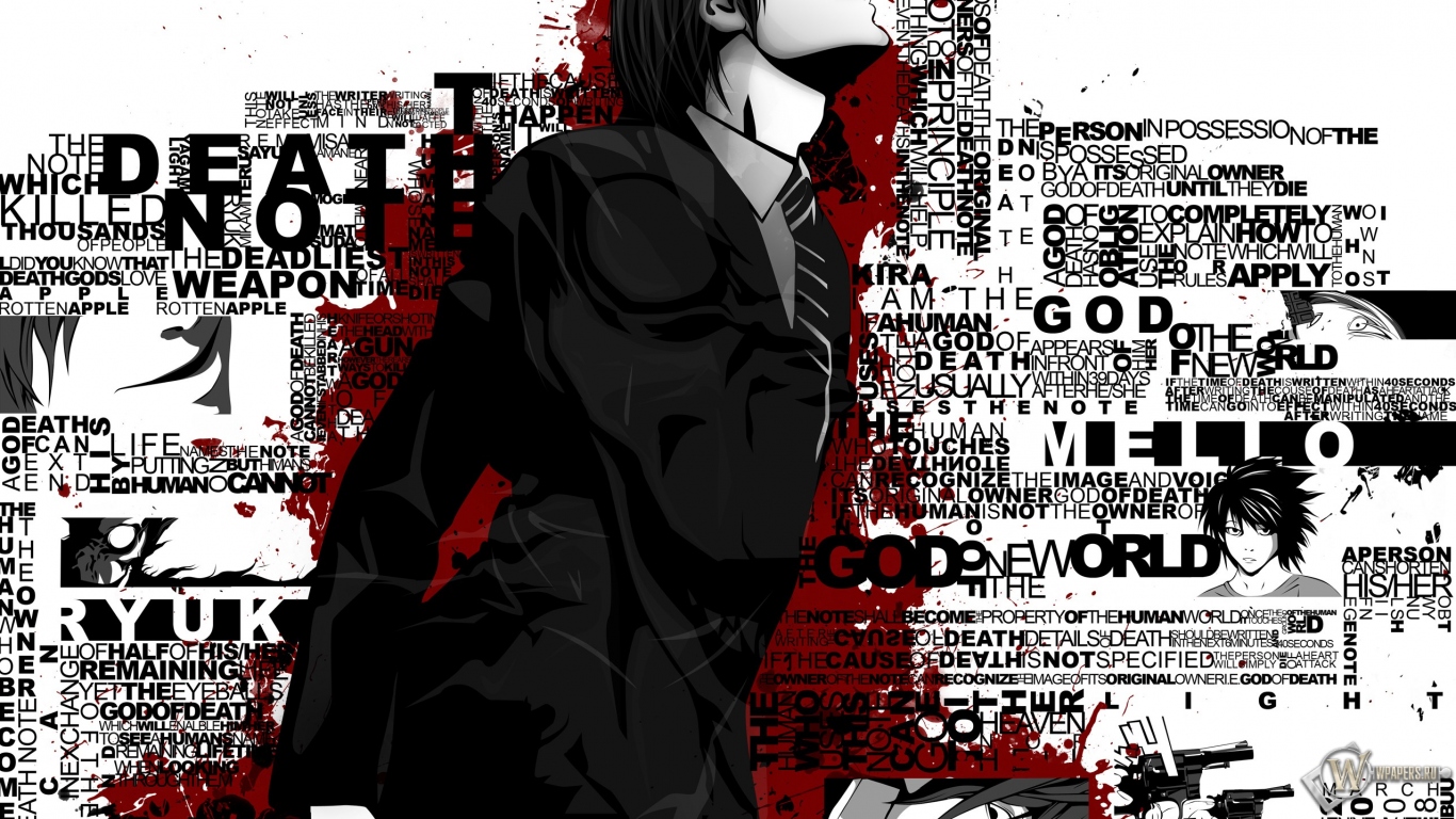 Death note 1366x768