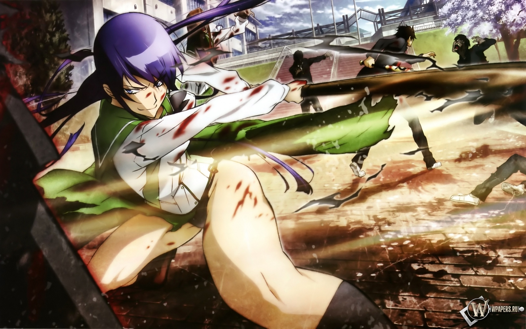 High school of the dead 1680x1050