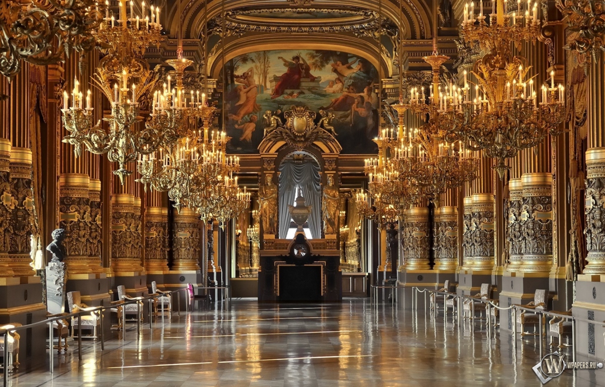 Опера Гарнье в Париже 1200x768