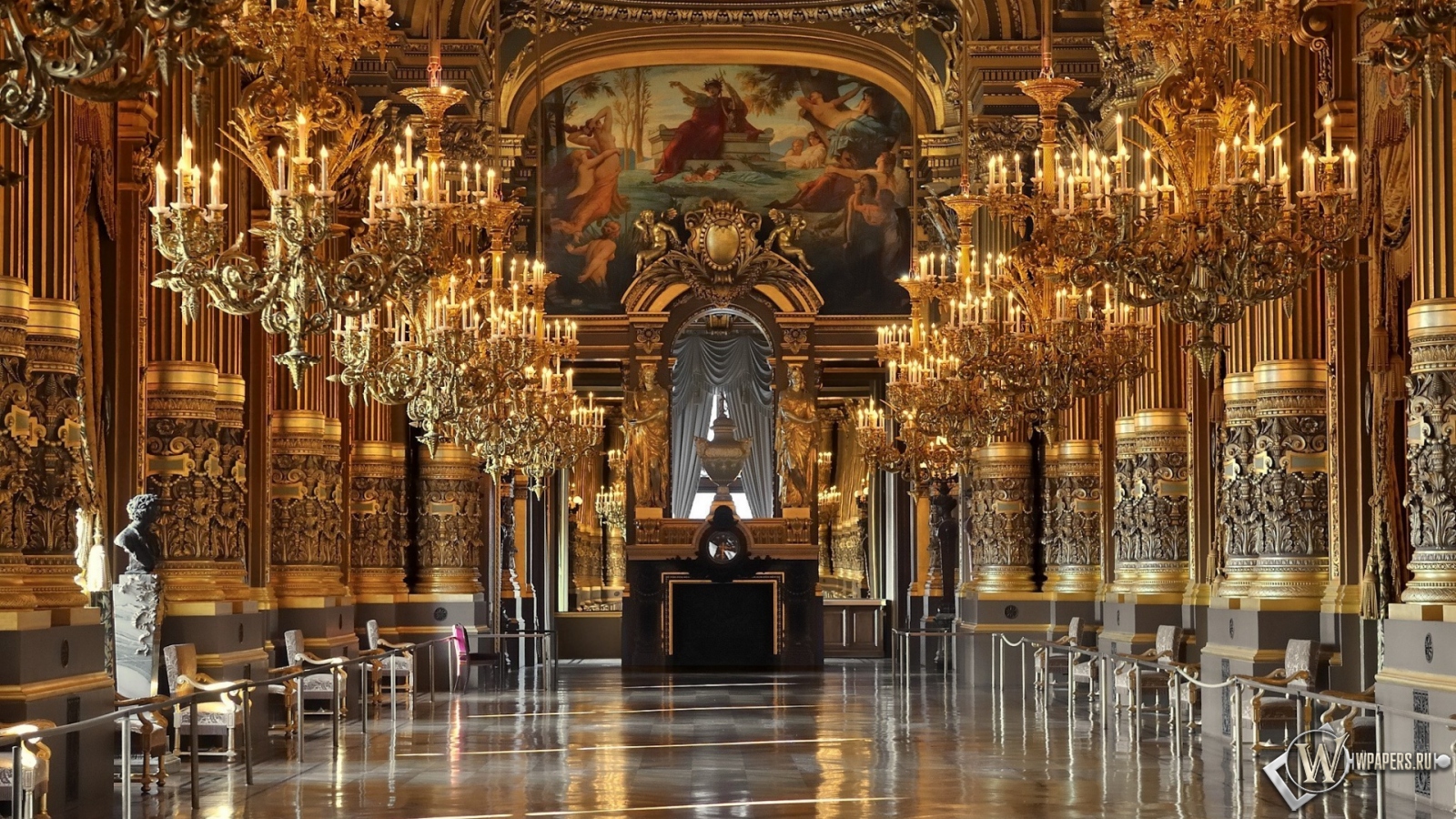 Опера Гарнье в Париже 1600x900