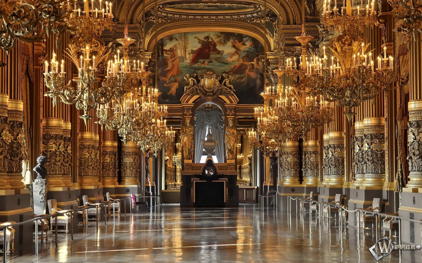 Опера Гарнье в Париже 1680x1050