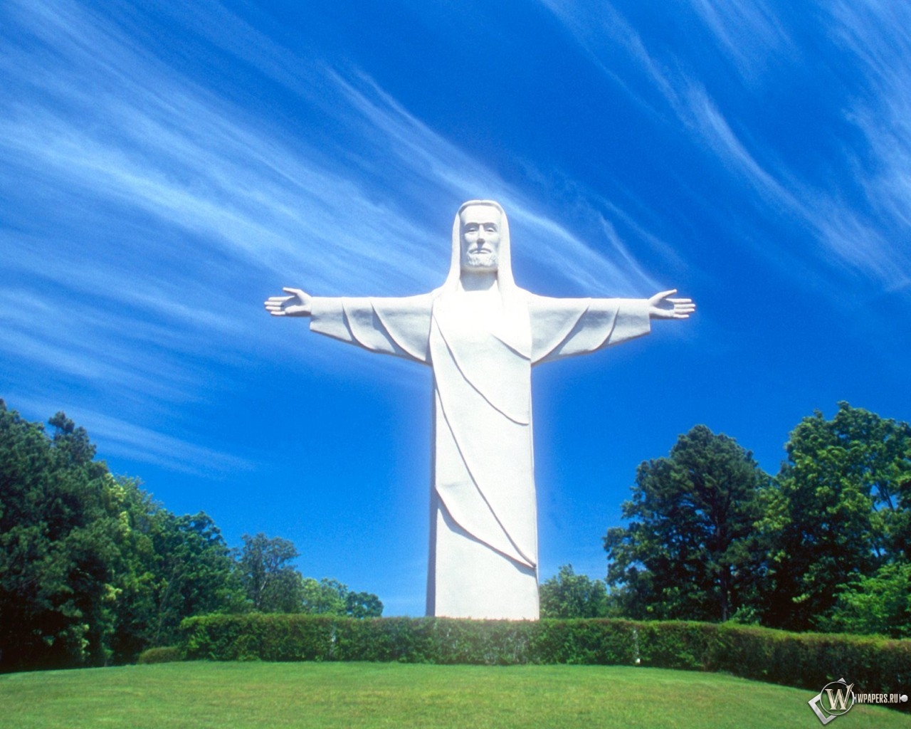 Christ of the Ozarks Eureka Springs Arkansas 1280x1024