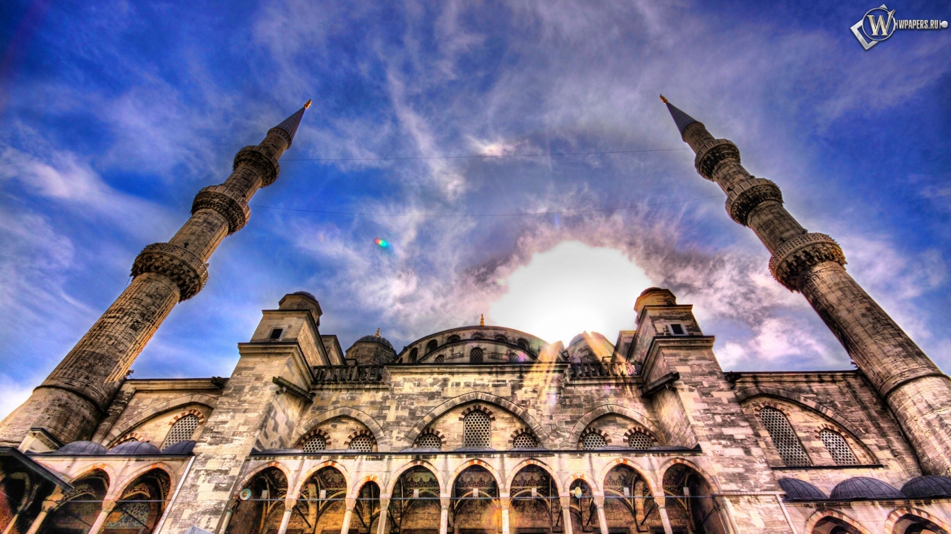 Мечеть Султана Ахмета 1366x768