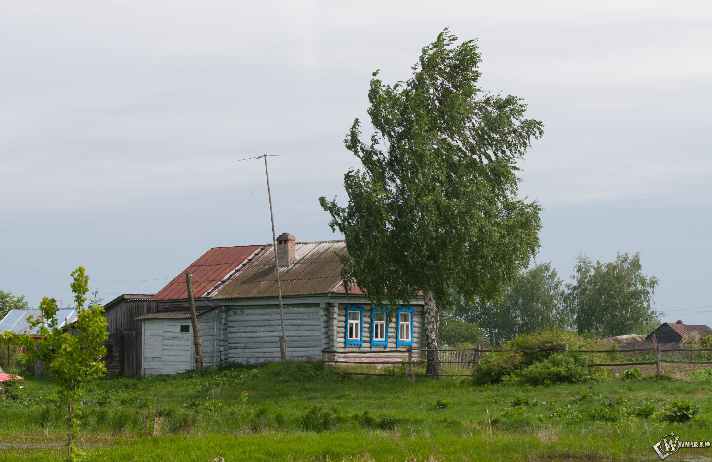 Домик в деревне 3024x1964