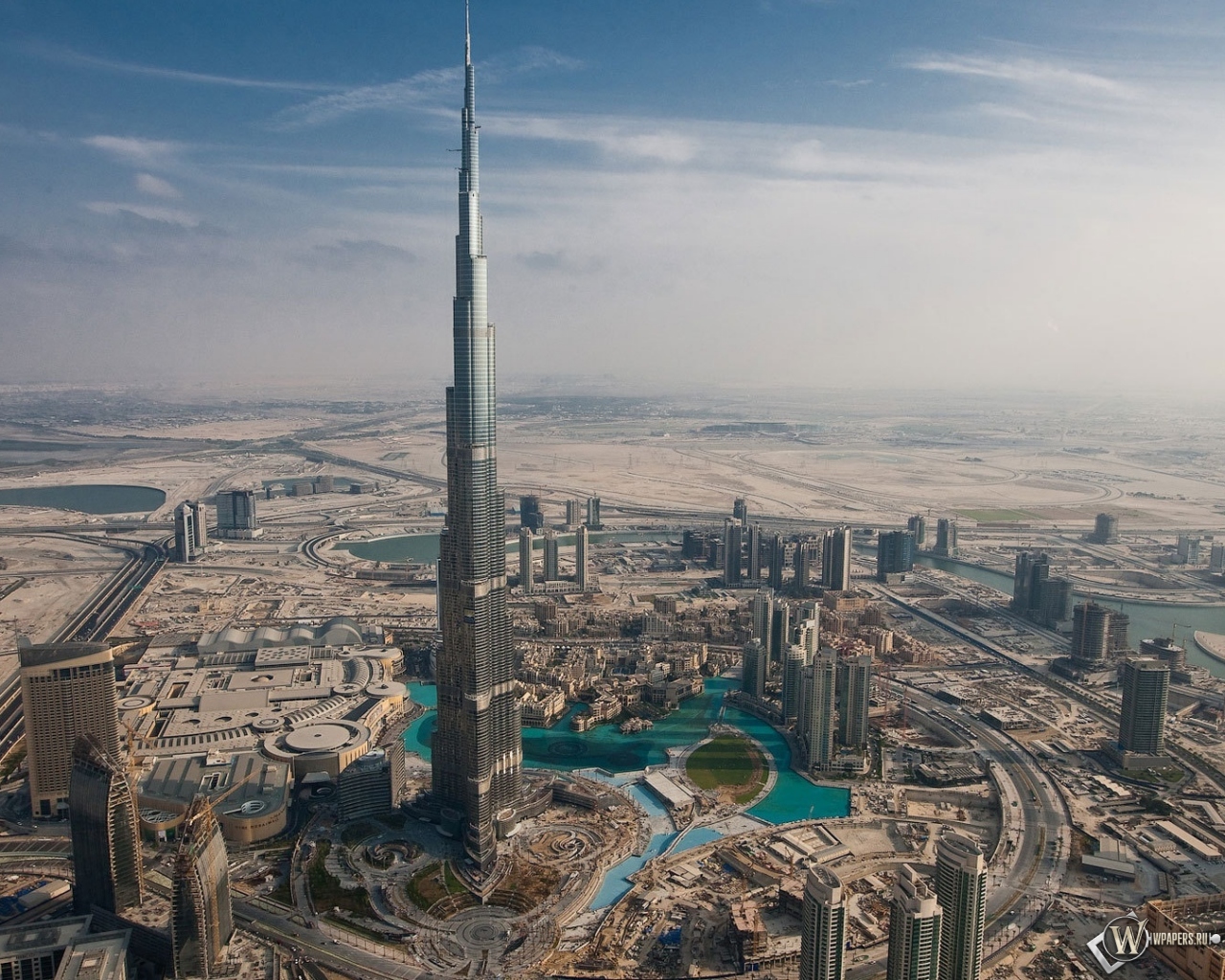 Небоскреб Burge Dubai 1280x1024