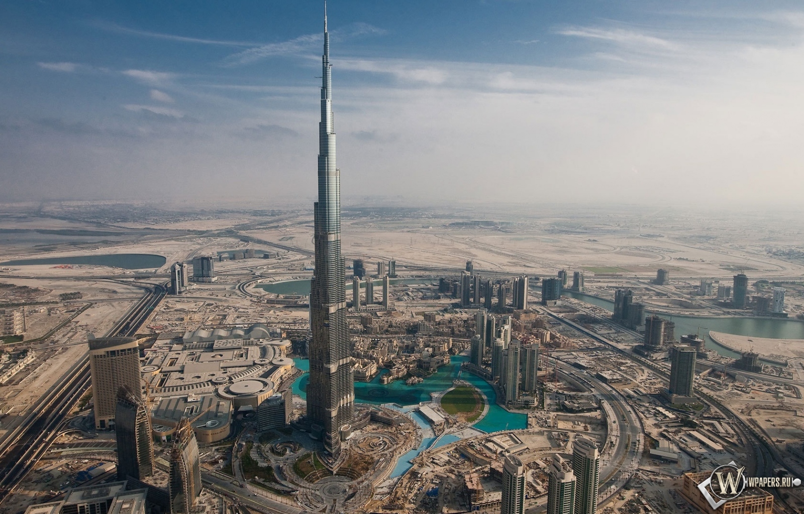 Небоскреб Burge Dubai 1600x1024