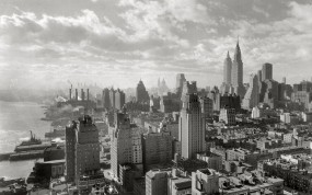 Обои Манхэттен, Нью-Йорк: Город, Небоскрёбы, Здания, Нью-Йорк, Города