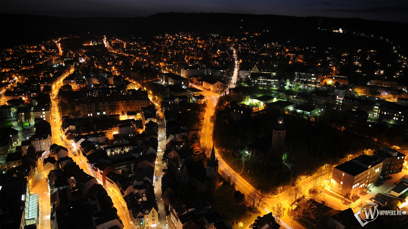 City at night 1600x900