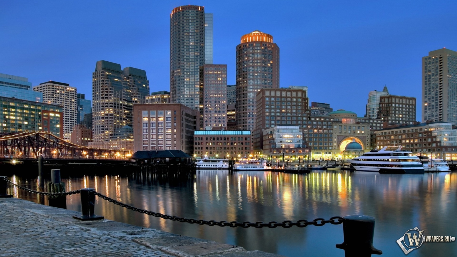 Бостон 1600x900