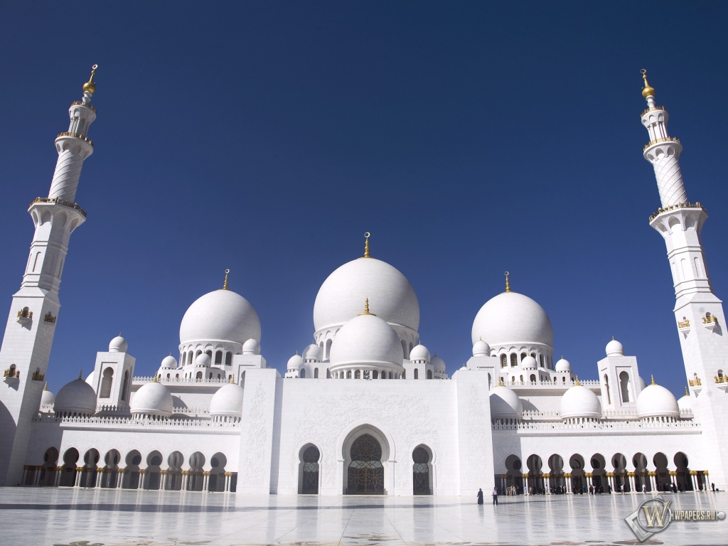 Мечеть шейха Заида в Абу-Даби 1024x768