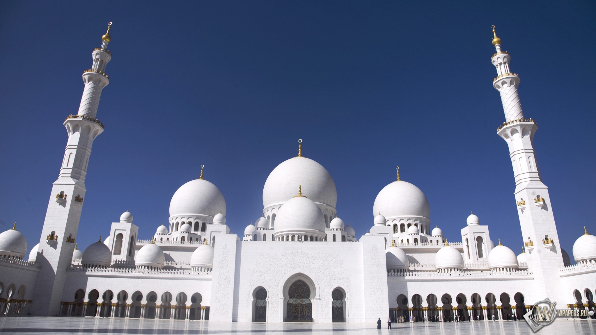 Мечеть шейха Заида в Абу-Даби 2048x1152