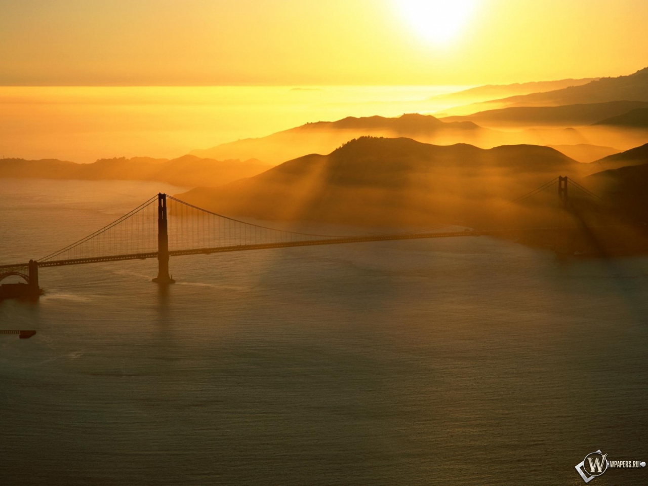 Мост Золотые ворота в Сан-Франциско 1280x960