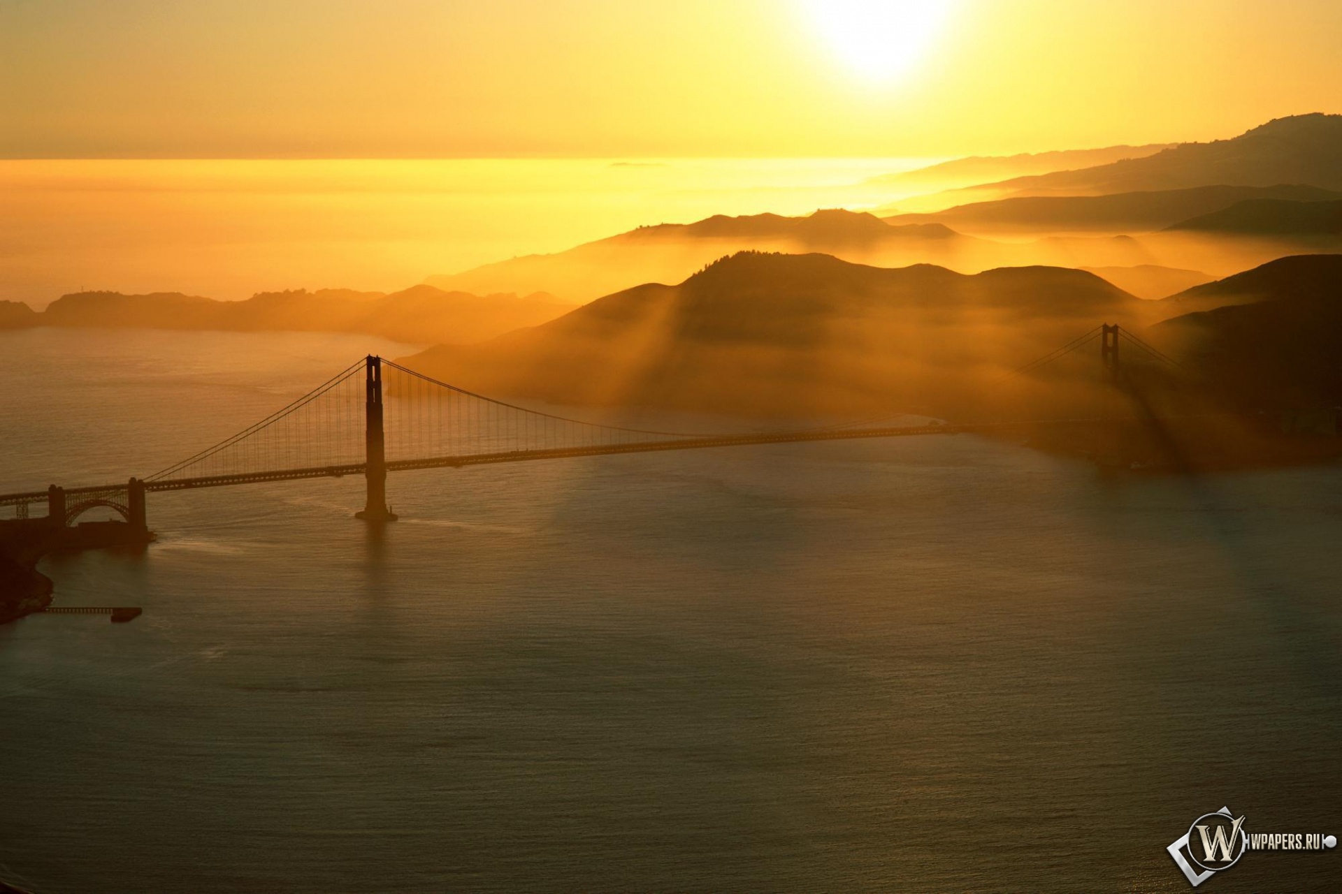 Мост Золотые ворота в Сан-Франциско 1920x1280