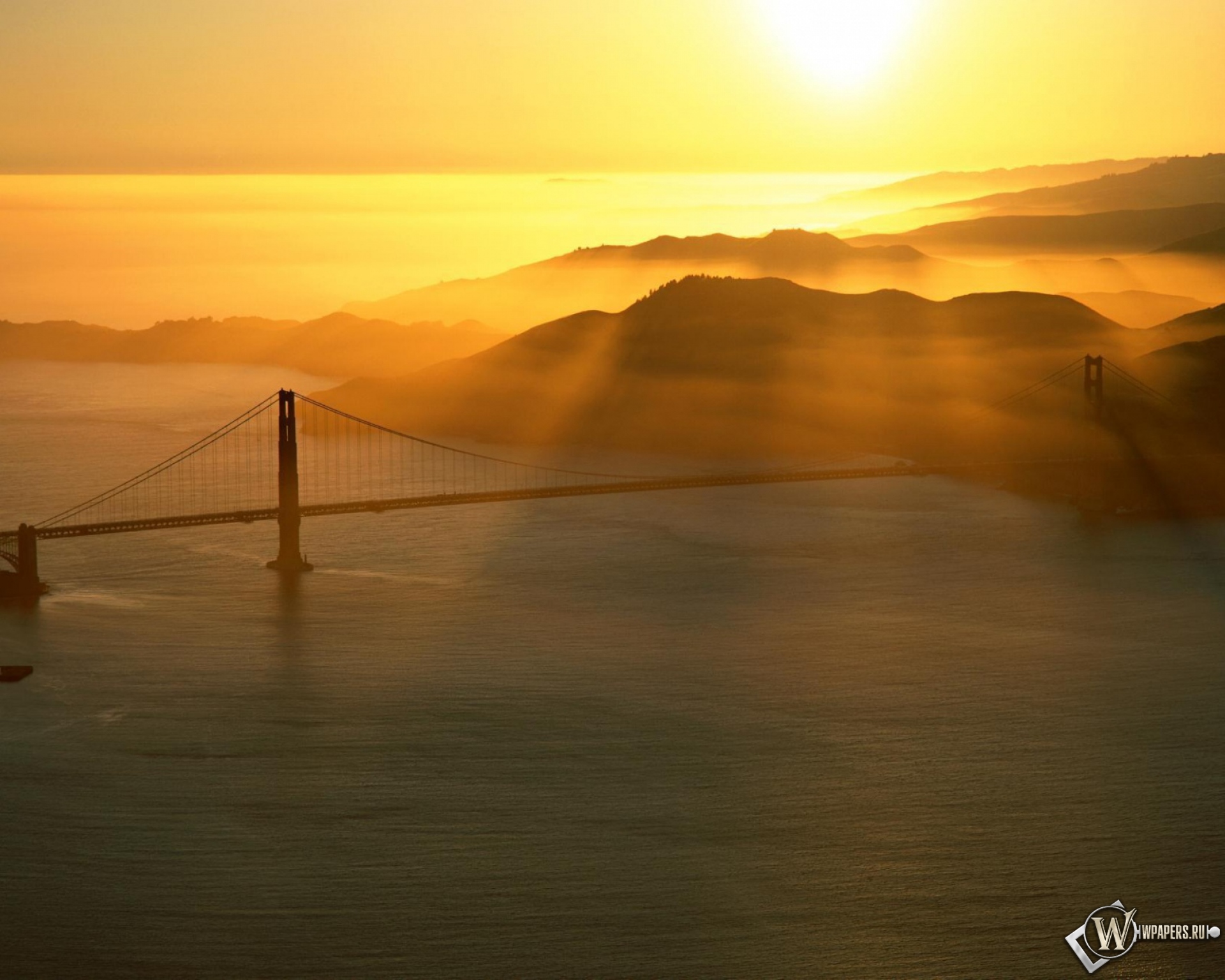 Мост Золотые ворота в Сан-Франциско 1920x1536