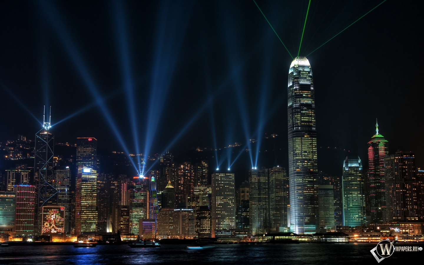 Небоскрёбы Гонконга 1440x900