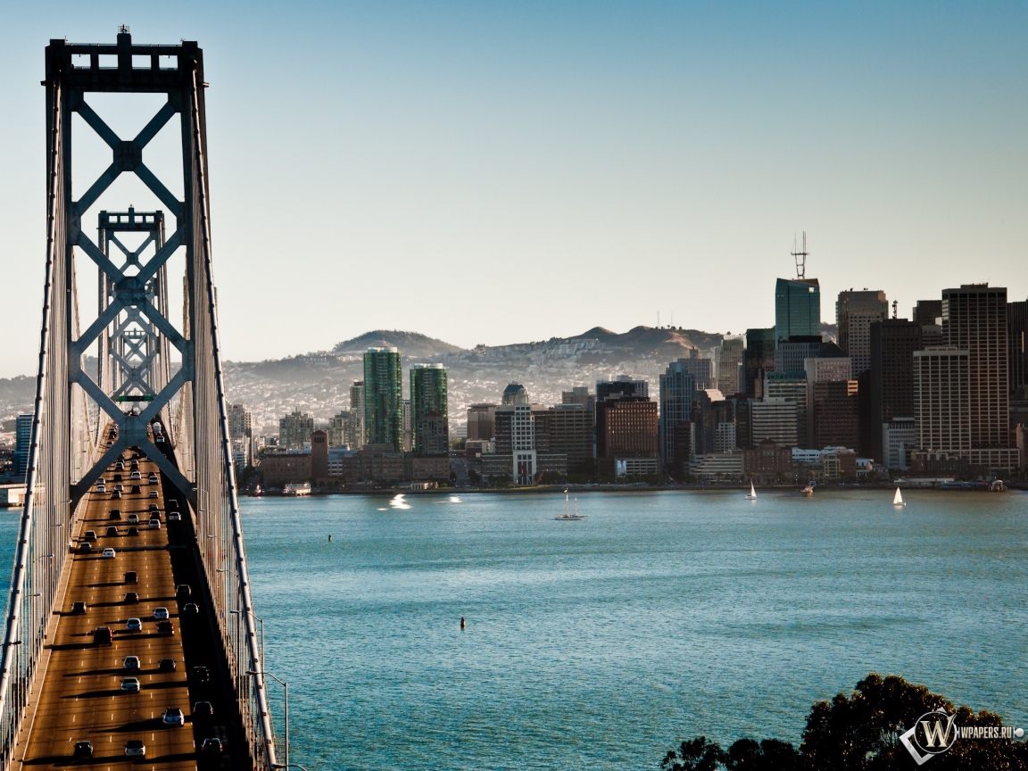 The Bay Bridge Сан-Франциско Калифорния 1152x864