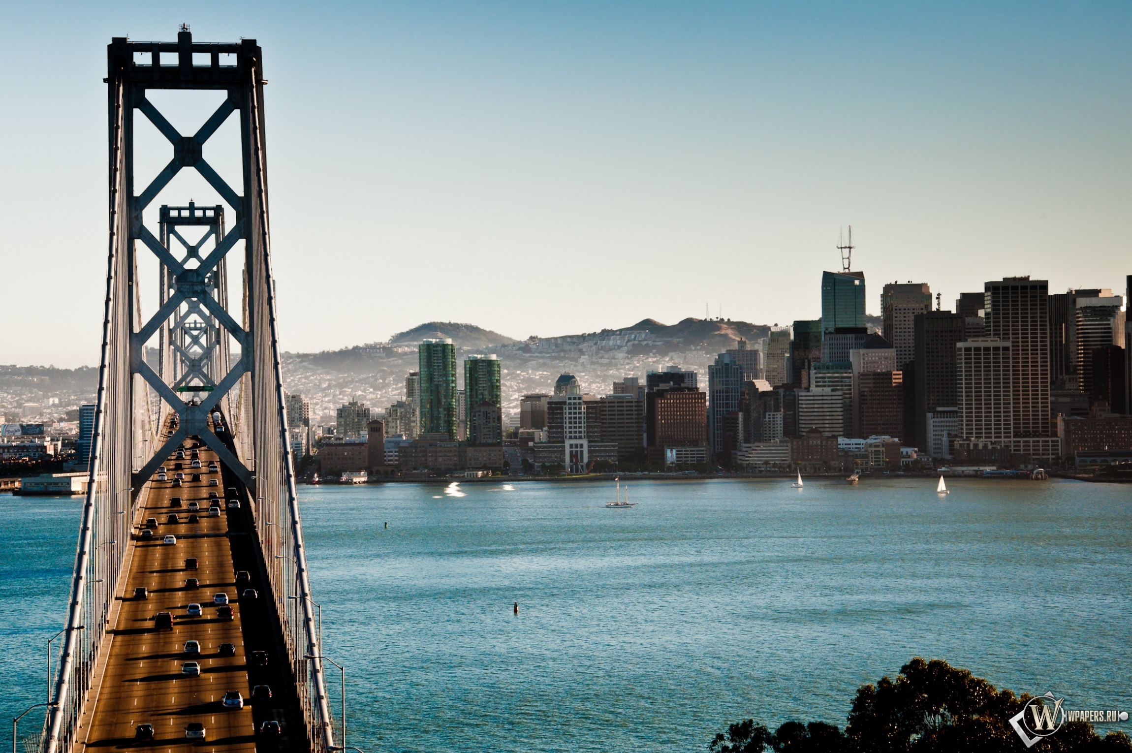 The Bay Bridge Сан-Франциско Калифорния 2300x1530