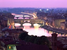 Обои Флоренция Италия: Город, Мост, Италия, Города