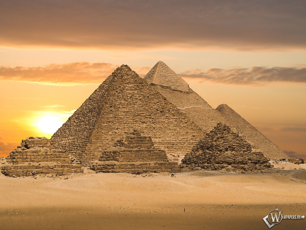 Египетские пирамиды 1024x768