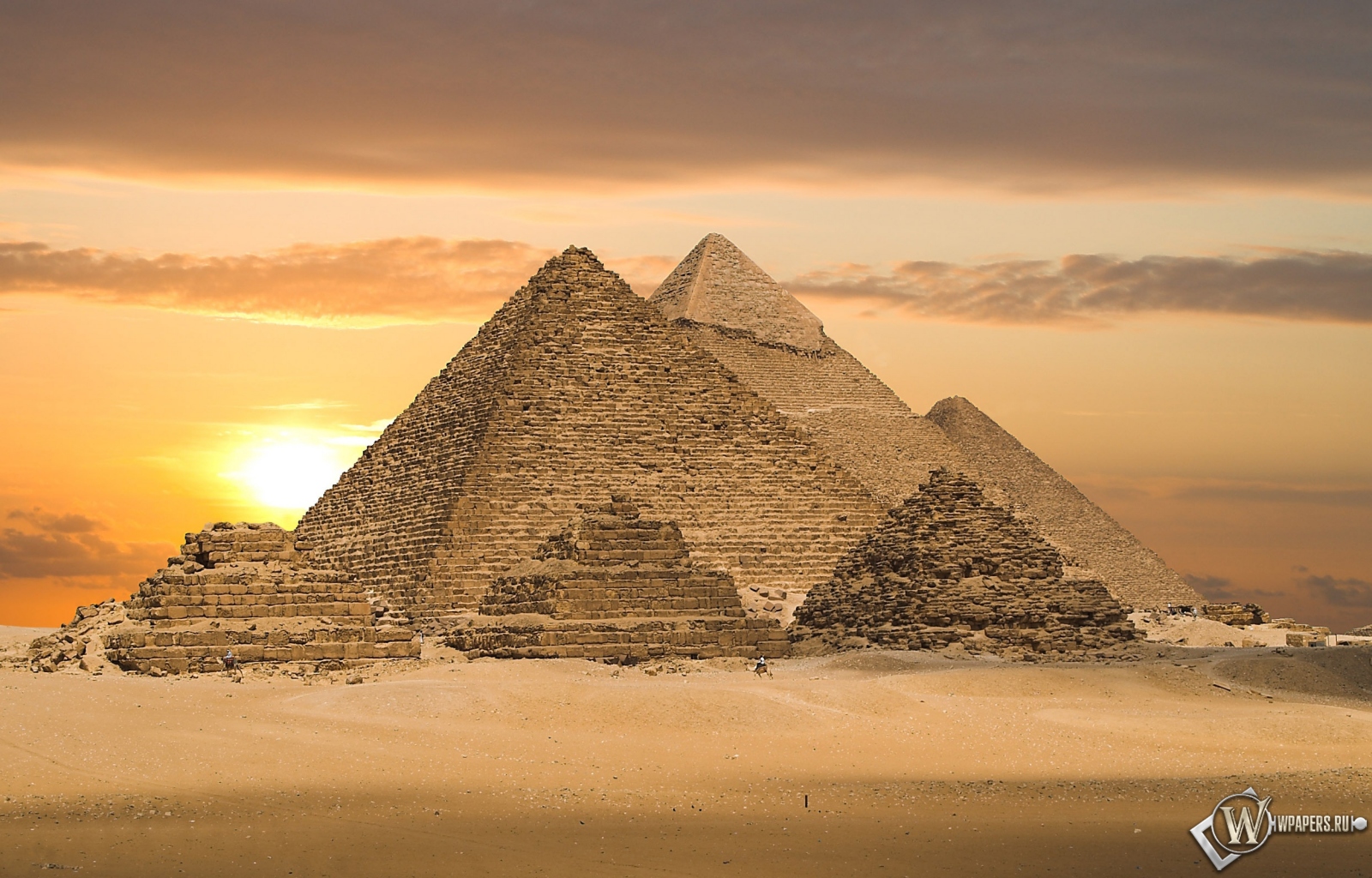 Египетские пирамиды 1600x1024