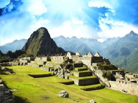 Обои Мачу-Пикчу Перу: Город, Небо, Перу, Города