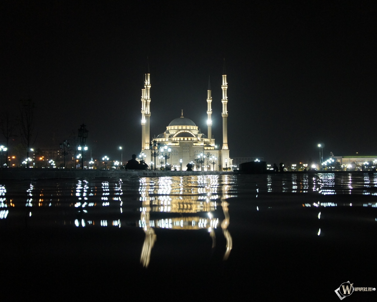 Мечеть в Грозном Чечня 1280x1024