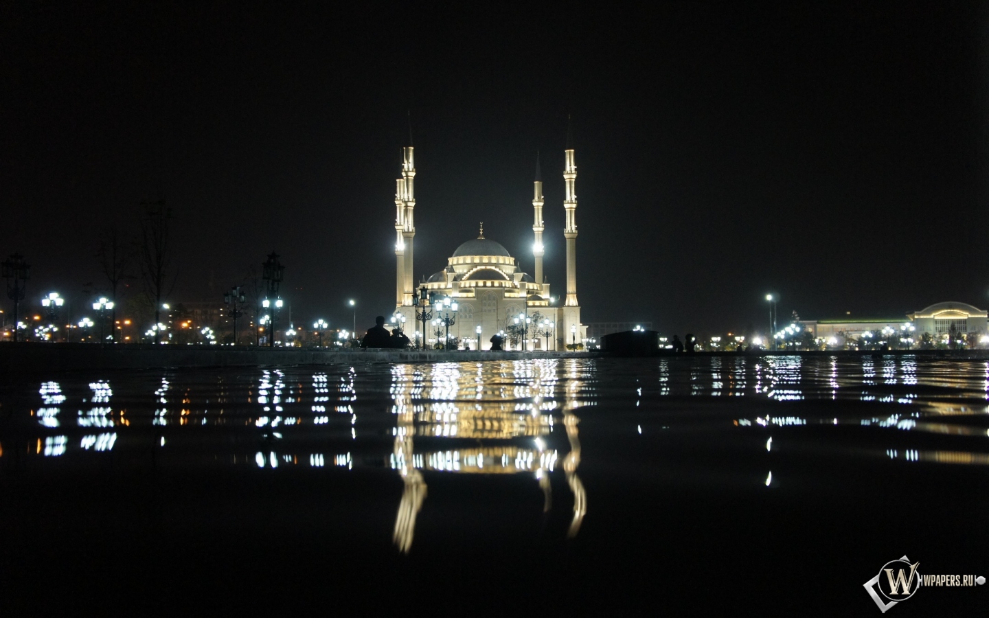 Мечеть в Грозном Чечня 1440x900