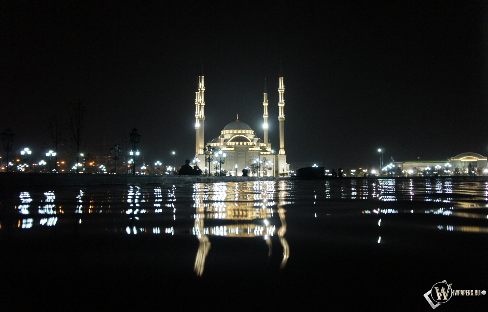 Мечеть в Грозном Чечня 1600x1024