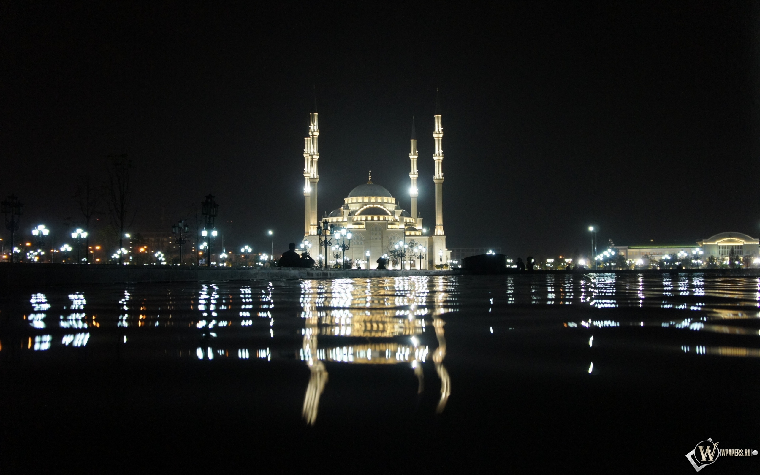 Мечеть в Грозном Чечня 2560x1600