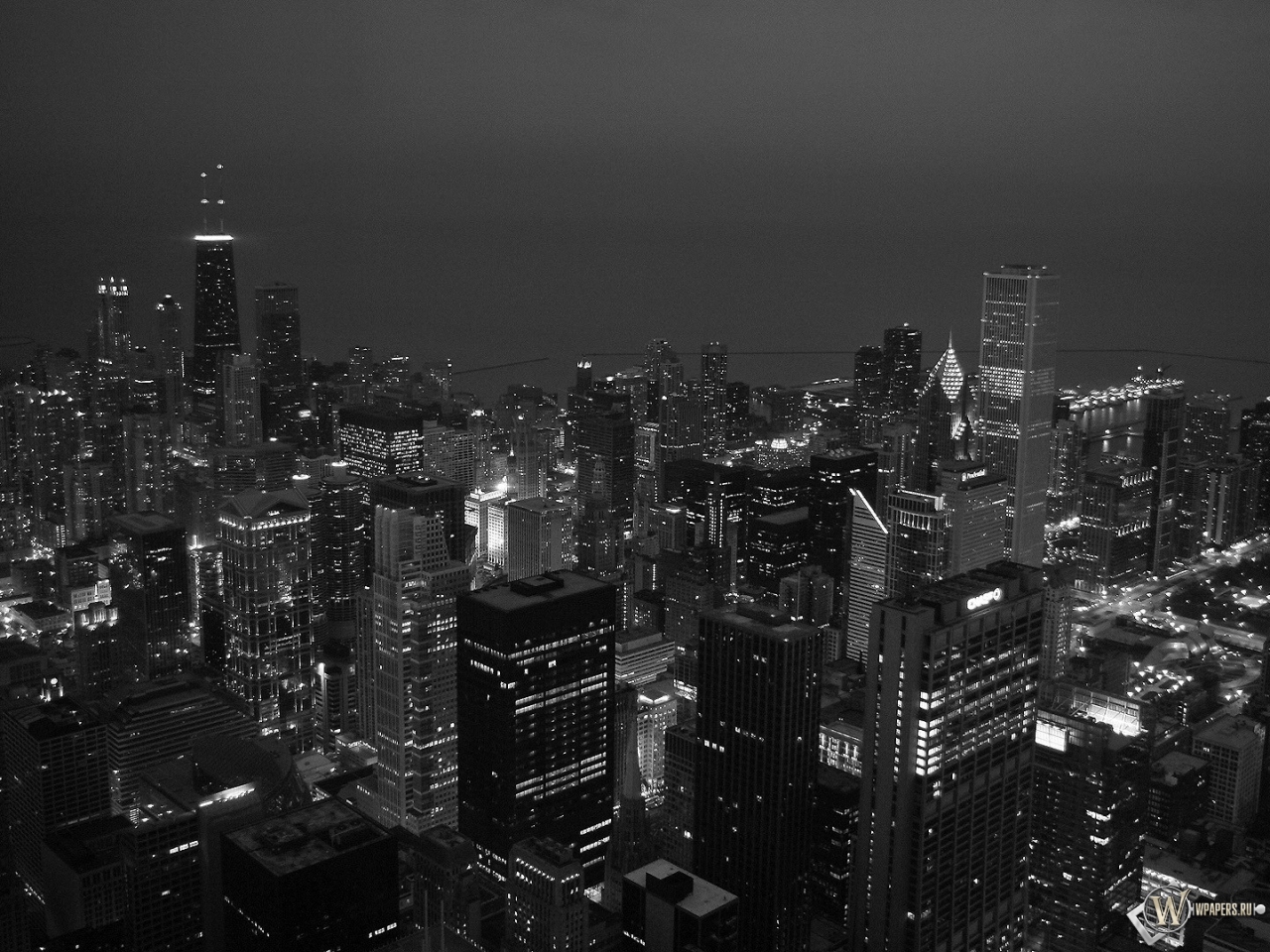 Вечерний Чикаго 1280x960