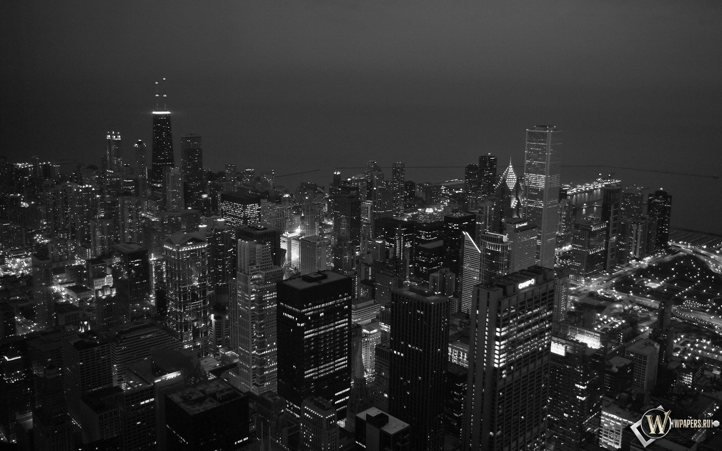 Вечерний Чикаго 1440x900