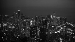 Обои Вечерний Чикаго: Город, Вечер, Чикаго, Города