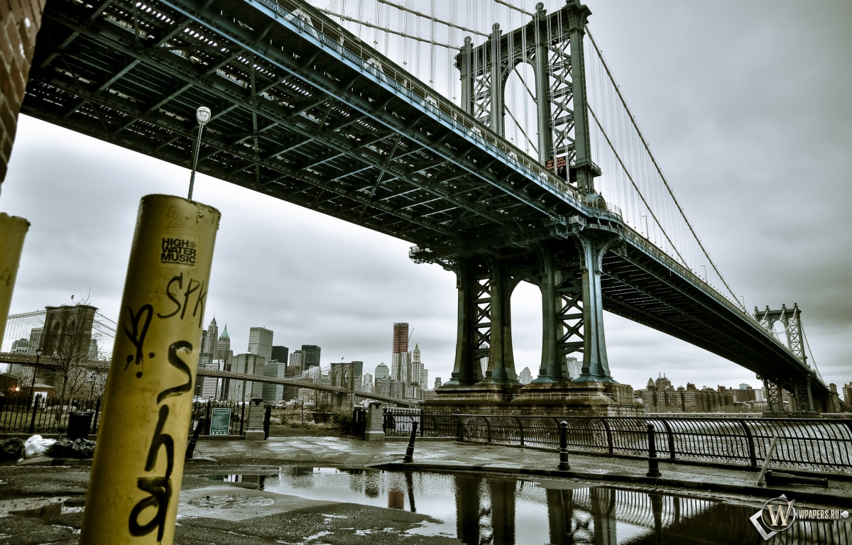 Манхэттенский мост 1200x768
