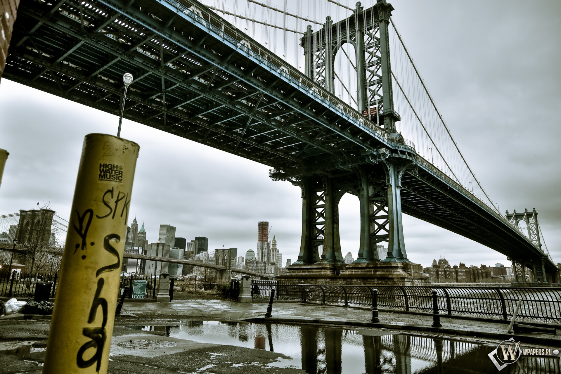 Манхэттенский мост 1920x1280