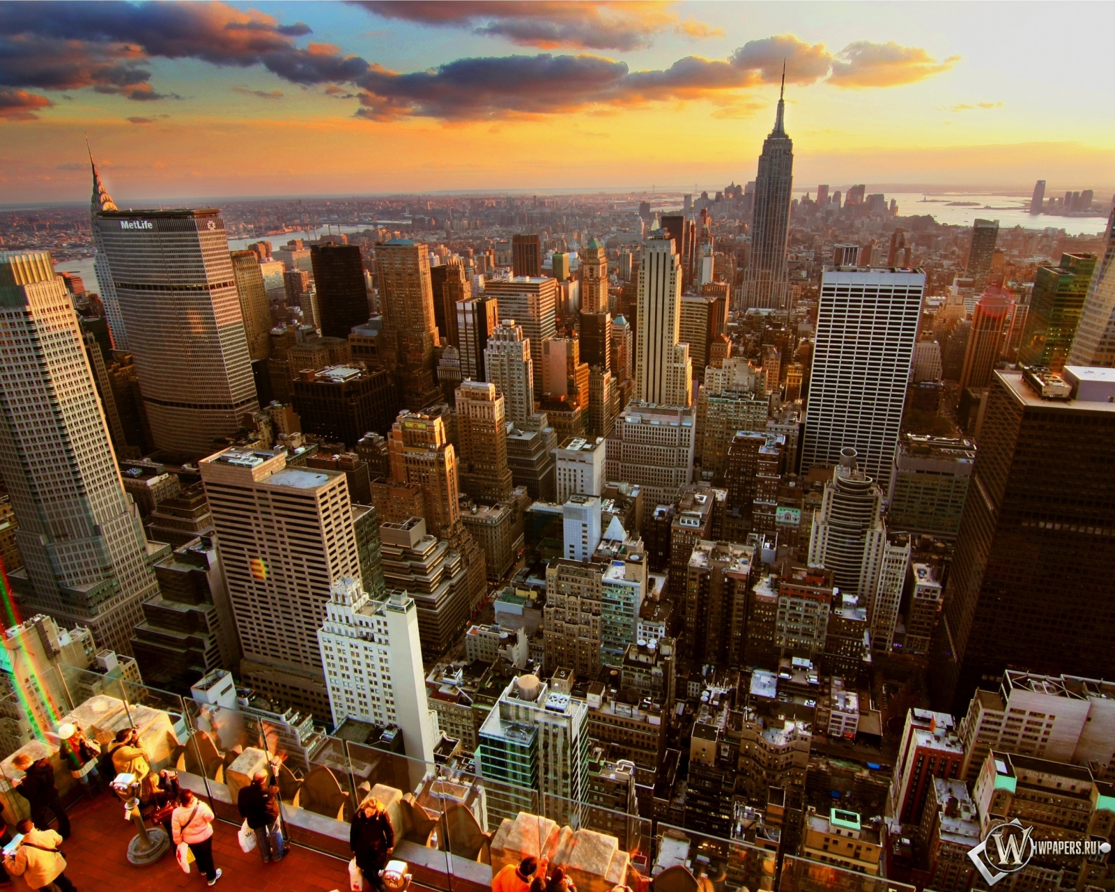 New-York City sunset 1600x1280