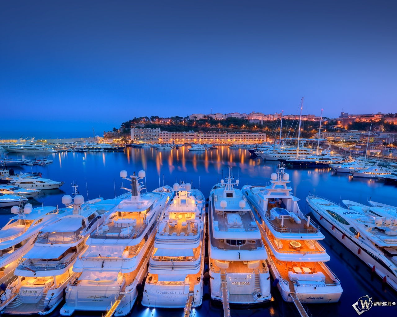 Яхты в Монако 1280x1024