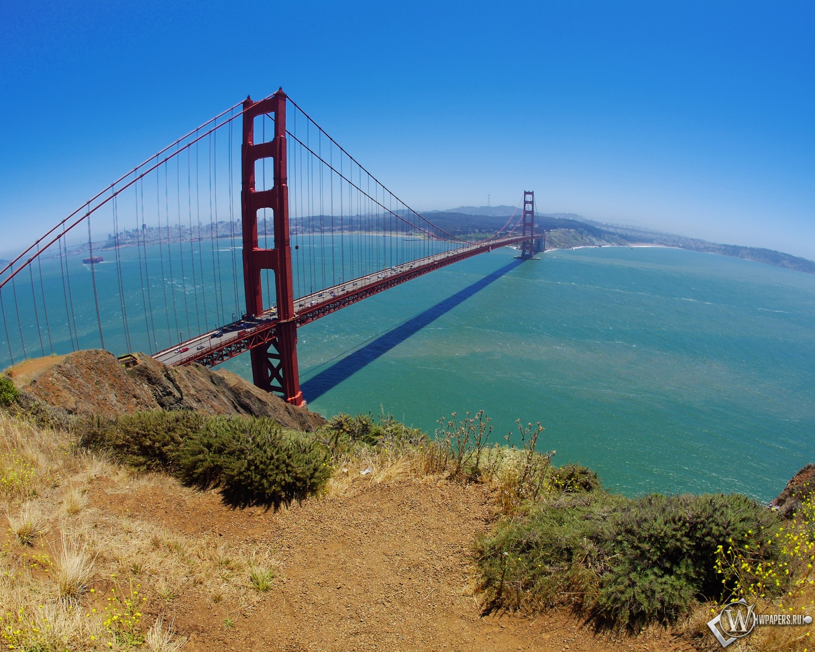 Мост Золотые ворота Сан-Франциско 1600x1280