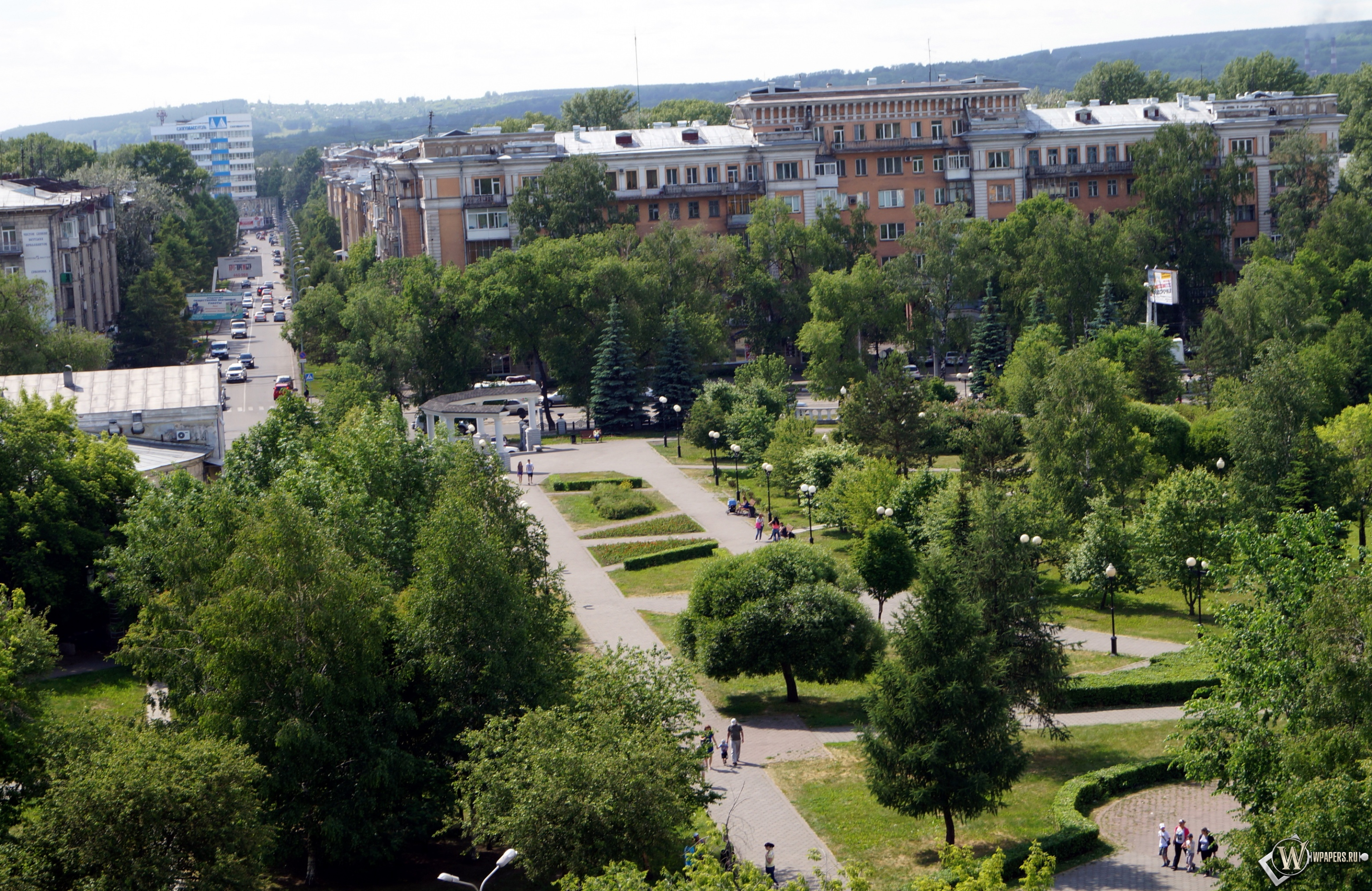 Новокузнецк парк Гагарина 3024x1964