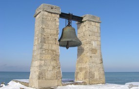 Обои Херсонес колокол крупным планом: , Крым
