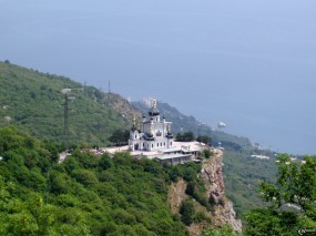 Обои Собор над Форосом: Крым, Собор, Форос, Крым